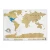 Import Movie Poster Scratch Off World Map Poster with Tube from China