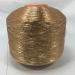MS-type 1000D cotton  metallic yarn for knitting and weaving