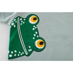 Mudkingdom toddler cartoon frog print casual summer baby boy t shirts