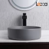 Multi-color Countertop Porcelain Ceramic Bathroom Wash Basin Round Sink Basin
