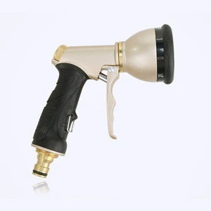 Multi-function Trigger Hose Nozzle High Pressure Garden Hose Pipe Spray Gun with Adjustable Watering Patterns
