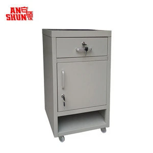 Multi Functions Cheap Bedside Mobile Cabinet used for Hospital