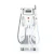 Import Multifunction RF skin rejuvenation laser removal tattoo E-light ipl shr hair removal machine from China