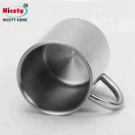 multifunctional drinkware mug reusable coffee cup keeper turkish stainless steel silver custom sport drinking cup for drinking