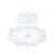 Import Multifunctional Party Wedding Afternoon Tea Decorative Round Shaped Metal White Cake Stand from China