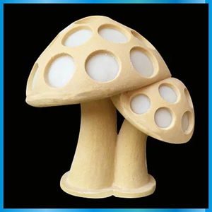 Mushroom shape stone garden lighting