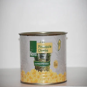 Nano brand canned pineapple from Ghana on sale