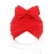 New arrival cotton baby girl bow knot headband baby turban hats hair accessories