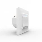 New arrivals 1 2 3 gang EU tuya light wifi mechanical wall switch touch feeling smart switch