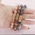 Import New arrived high quality 8mm natural semi-precious stone weathered beads elastic Antique gold bracelets for women mom bracelet from China