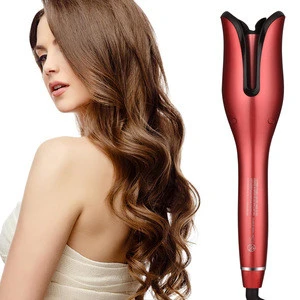 New Beach Waves Automatic Air Spin N Curl Rotating Air Hair Curler Roller Ceramic Negative Ionic Hair Curling Iron Styling Tool