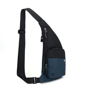 New Custom logo Sling Bag Lightweight Crossbody Shoulder Bag Sling Backpack Chest Bag for Cycling Hiking Traveling
