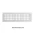 Import new design diffuser air supply price double deck air grilles aluminum from China