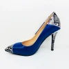 New Design High Quality Classic Fashion Pu  High Heel Ladies Dress Shoes