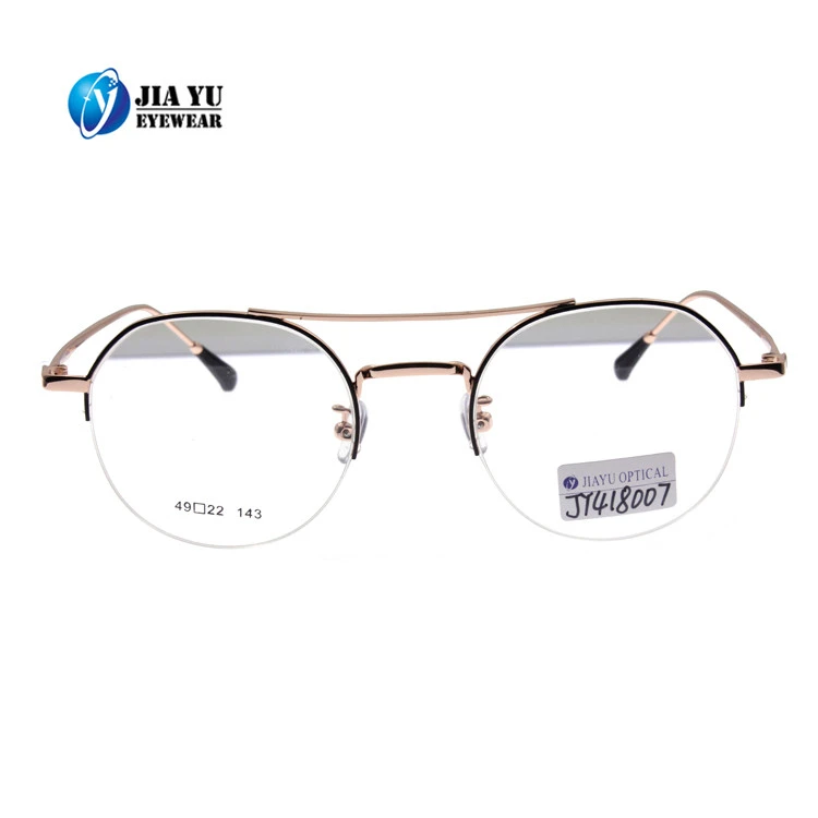 New Design High Quality round Men spectacle frame optical frames metal frames eyewear
