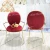 new design stainless steel  pink and  red velvet dining chairs for sale