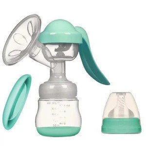 new ECO friendly Maternal supplies BPA-Free Hands Free manual breast milk pump with lid For Mother and Baby for Breastfeeding