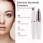 New electric private label facial eyebrow epilator hair trimmer with patent
