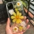 Import New fashion soft Tpu Epoxy Real Dried Pressed Flowers shock-proof glitter Phone Case back cover for Iphone 11 Pro Max 12 X Xr from China