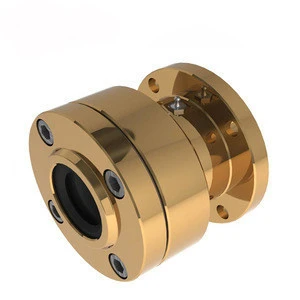New items in china market cnc lathe machining parts brass propeller flexible shaft coupling