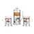 Import New Models Triple Filter 8 Cup French Press Set from China