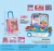 Import New Play House Toys Pretended Toys Cosmetic Set Doctor Set Tool Set Beach Toys Trolley For Children from China