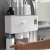 Import New Product IdeasEco Friendly Automatic Toothpaste Squeezer Dispenser Bathroom Wall Mount Toothbrush Holder Suit from China