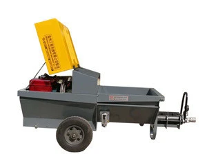 New product JP70-R diesel power mortar cement spraying plaster machine for wall construction