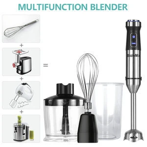New Style 3 in1 Function Personal Electric Hand Stick Blender Mini Food Mixer