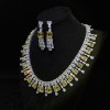 New style Customized Luxury  European and American Style 925 sterling silver high-end luxury long necklace Jewelry
