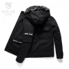 New style Hot sale Custom Outdoor Quilted Padded Puffer Men Parka Outerwear Hooded Winter Thick Coat Warm Wind Breaker Jacket