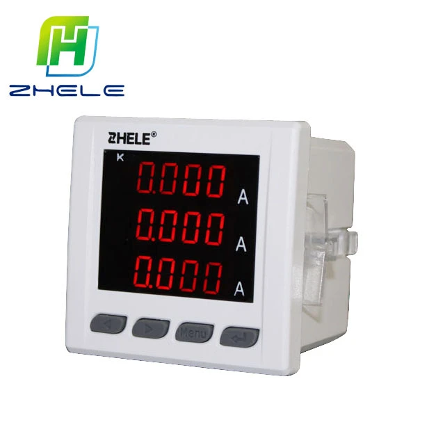 Newest LCD Display Ampere Meter Digital AC Ammeter  RS485 Communication Current Meter