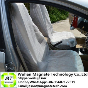 Non woven disposable polypropylene fabric waterproof car seat cover
