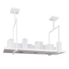 Nordic modern simple living room dining room front desk creative hotel bar counter retro lamp Candlestick Chandelier