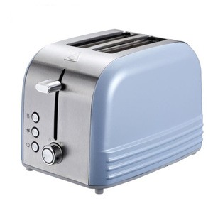 Nordic style 2 slice automatic antique stainless steel conveyor logo bread toaster online