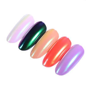 Norkko nail Aurora  pigment powder Chameleon, Neon, Rainbow, Chrome Mirror pigment wholesale