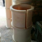 nylon plastic split sleeve open type wear-resistant bushing bi-parting shaft sleeve repair protection bushings