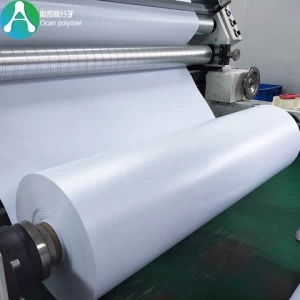 Ocan free sample pvc white paper roll pvc card paper sheet for printing