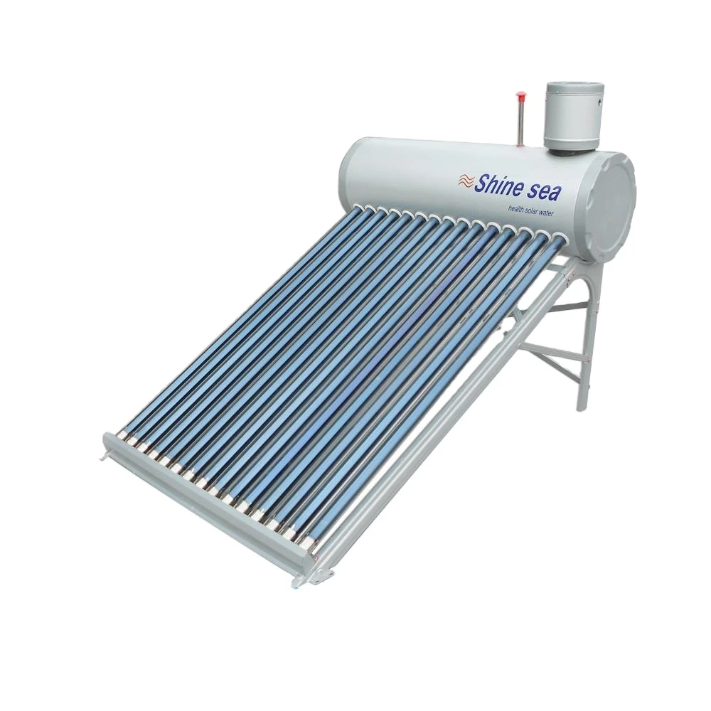 OEM color hot sale 200 l non-pressure rooftop solar water heater