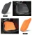 Import OEM Driver Massage Ventilated Silicone Cooling gel car seat Cushion from China