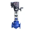 OEM ODM Direct Travel electric actuator Control Valve WCB CF8 Remote PLC NO/OFF Control Valve 4-20mA Modbus 380V DC24V