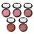 OEM professional wholesale waterproof makeup single color blusher palette container with blush