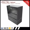 Office equipment 3 drawers metal filing cabinet with lock