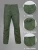 Import Olive green design security guard uniform battle dress uniform military uniform from China
