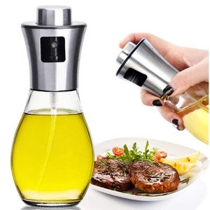 Olive Oil Mister Sprayer, Oil Bottle Pump Spray Dispenser Bottle  for Cooking, Baking, BBQ, Salad, Roasting, Frying,