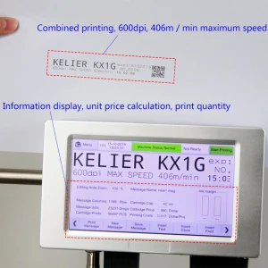 online Qr code printing Inkjet Batch Code Printers Print Machine For Code Marking On Wood Metal Plastic Carton