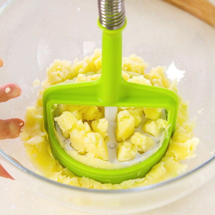 Online Shop Creative Kitchen Accessories Vegetable Tools Masher Blue Peeler Potato Hand Press Machine Potato Crusher Squeezer