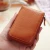 Import organ genuine leather card organize wallet for men and women from China