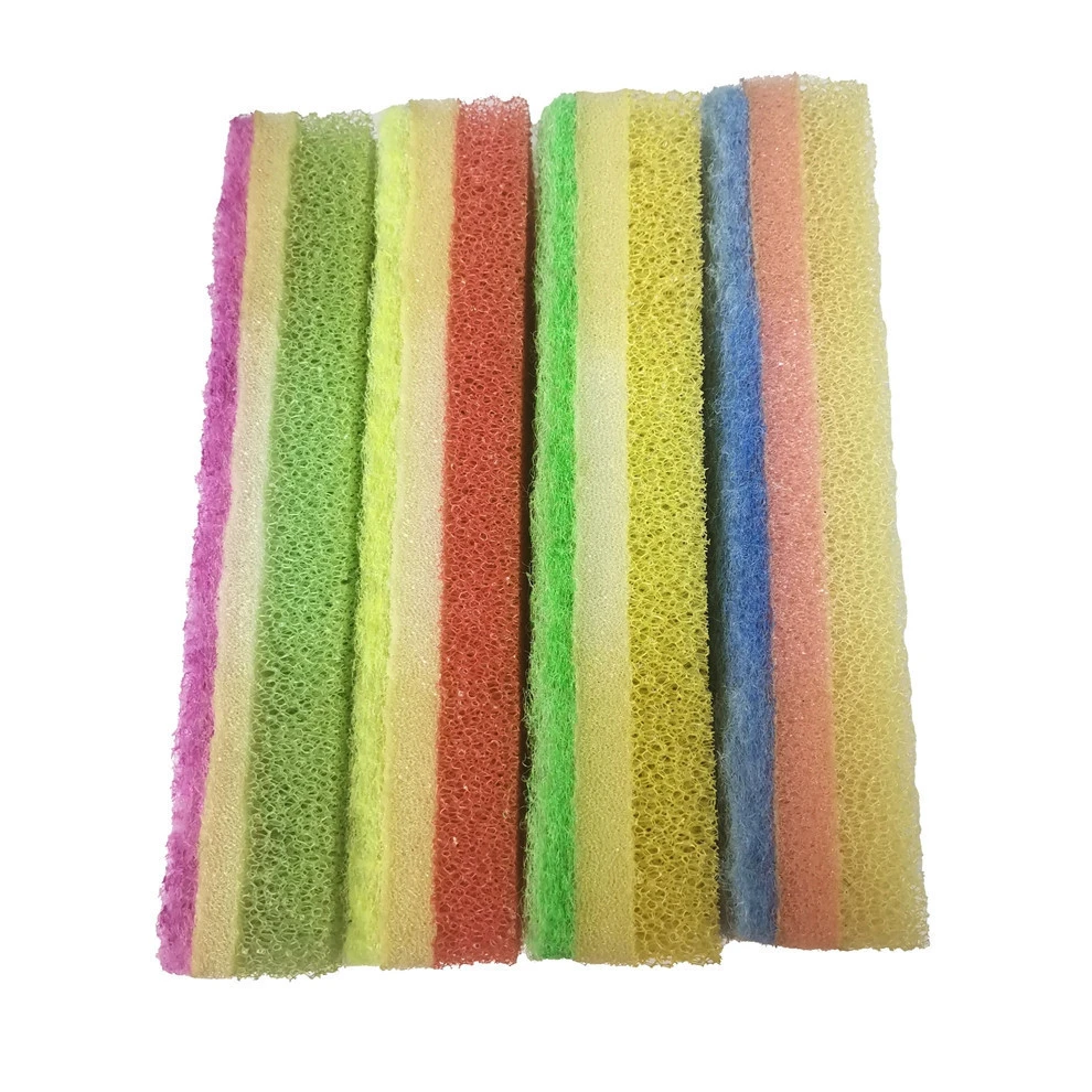 Organic Cellulose Sponge Scouring Pad Biodegradable Dish Wash Eco-Friendly Cellulose Sponge Sponge Cloth