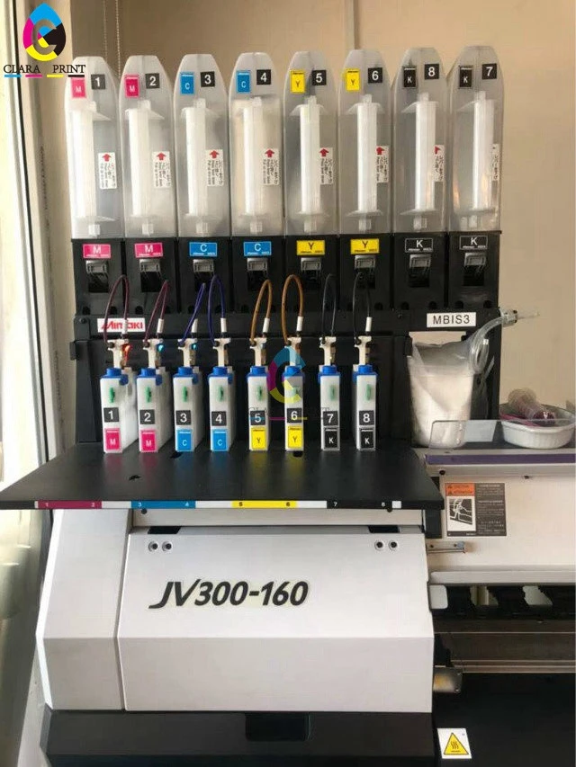 Original MIMAKI JV33-130BS BS3/BS4 solvent INK 2000ML/2L with chip